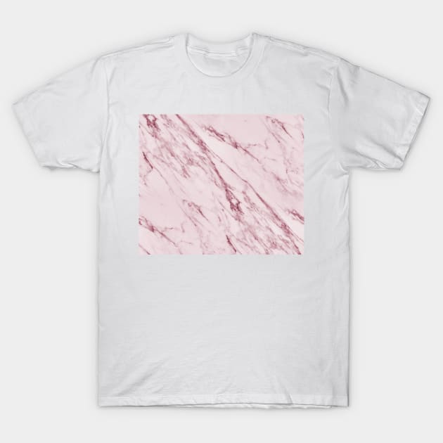 Cremona Rosa - pink marble T-Shirt by marbleco